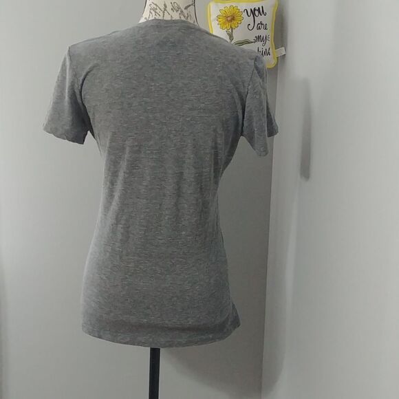 5th & Ocean Kansas City Royals Grey Short Sleeve V Neck Top M - Picture 3 of 10